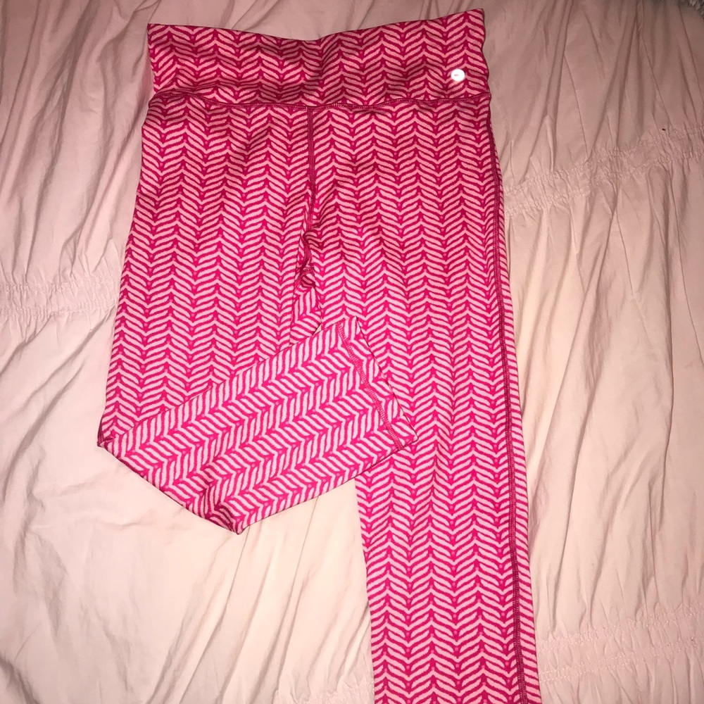 Pink Vineyard Vines Performance Leggings